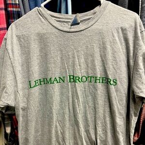 Lehman Brothers T-Shirt.  Very good condition, hardly worn.